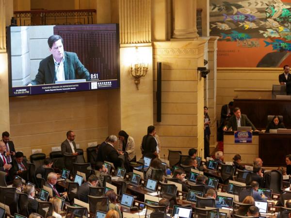 Debate en la plenaria de la Cámara de Representantes