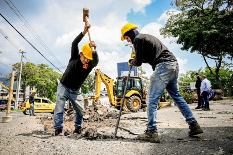 reparación de vías