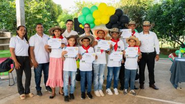 Cultura Zenú brilló en cierre del Programa de Fortalecimiento Cultural del Cabildo El Almendro