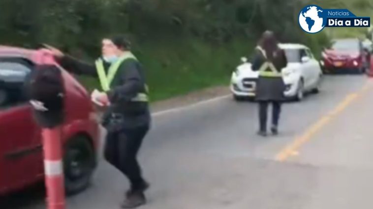 Cundinamarca: Protestas de usuarios por congestión en el Peaje de San Miguel