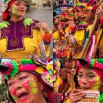 Danzantes de Cerrillo colectivo coreográfico en carnaval de Pasto.