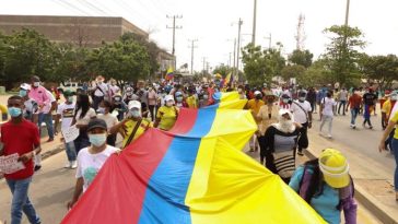 Muy disciplinadas y educadas han sido las manifestaciones realizadas en Riohacha.