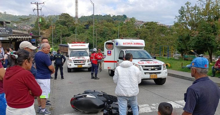 Dos lesionados dejó accidente de tránsito en la Ciudadela del Norte