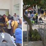 Dos muertos en estación de gasolina en Barranquilla.