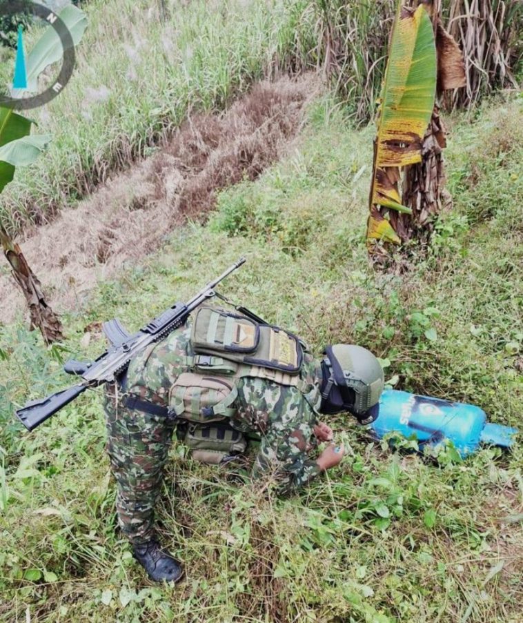 Ejército Nacional neutraliza artefacto explosivo instalado por el GAO ELN en Convención, Norte de Santander