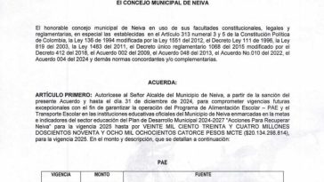 El PAE en Neiva, ¿amarrado a empresas sospechosas?