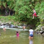 El paseo de río en el puente de reyes