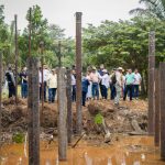 El puente número 10 se construye en Los Caribes de Hato Corozal, norte de Casanare