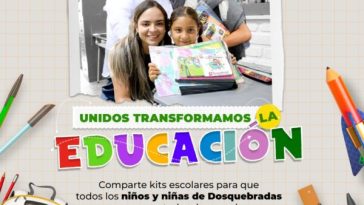 En Dosquebradas: campaña de útiles escolares para 28.000 niños