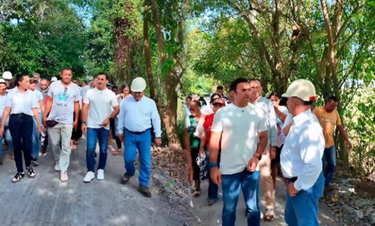 En julio entregarán totalmente pavimentada la vía a Loma Grande