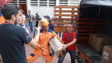 Envían las primeras ayudas humanitarias de Barranquilla para afectados del Catatumbo