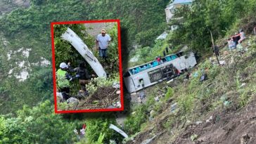 Escalofriante relato de una testigo del accidente de bus en la vía Ipiales-Pasto: «Eso fue horrible»