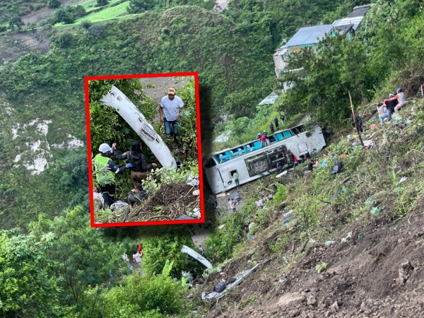 Escalofriante relato de una testigo del accidente de bus en la vía Ipiales-Pasto: «Eso fue horrible»