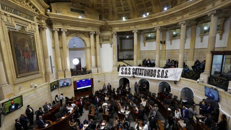 Estos son los congresistas que evaluarán la conmoción interior declarada por el Gobierno en el Catatumbo