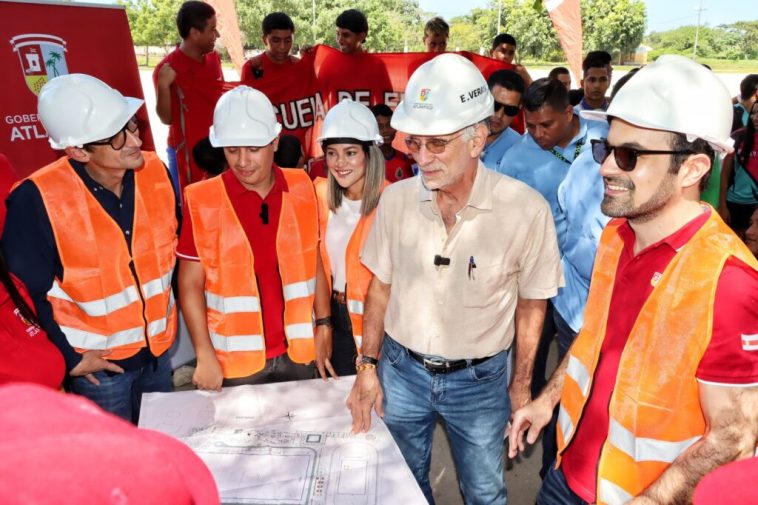 Gobernación dio inicio a las obras de construcción del polideportivo de Polouevo