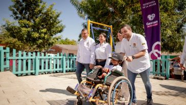 INFRAESTRUCTURA SOSTENIBLE | Entregan parque infantil en Evitar, Mahates