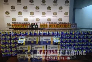 Incautado licor de contrabando avaluado en más de $20 millones en el Festival de Verano en Monterrey