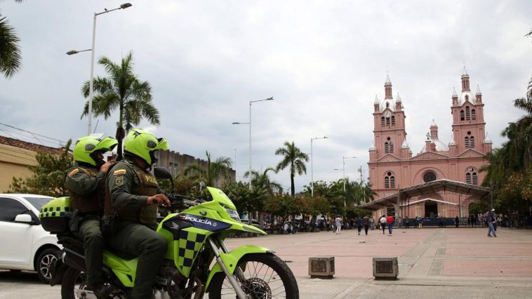 Intentó atracar en un banco en Buga y murió, tras ser abaleado por un usuario de la misma entidad