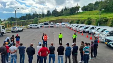 Jornada de sensibilización para conductores de transporte escolar en Nariño