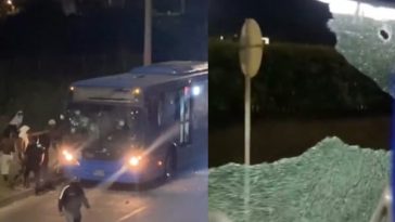 Los autobuses MIO tienen perturbaciones destrozadas y fuertes al este de Cali después de las controles de movilidad y tránsito