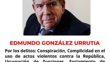 Maduro ofrece recompensa por Edmundo González Urrutia