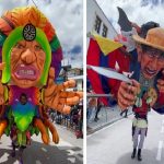 Desfile de disfraces individuales del Carnaval de Negros y Blancos de Pasto.