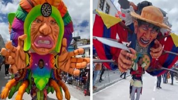 Desfile de disfraces individuales del Carnaval de Negros y Blancos de Pasto.