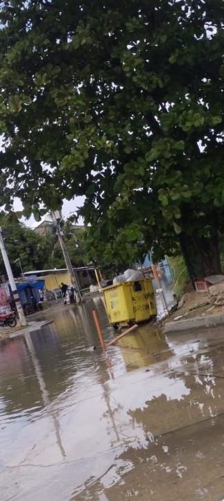 Mezcla de aguas sépticas con aguas de lluvia en San Andrés afectan a residentes y turistas