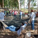 Minga indígena se tomó haciendas en San Antonio de Palmito (Sucre) por reclamo de tierras a la SAE