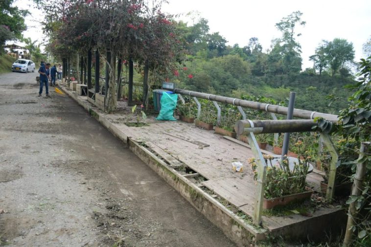 Miradores turísticos del Alto del Nudo a la espera de adecuaciones