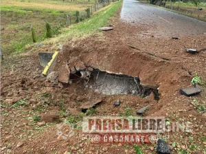 Neutralizada poderosa carga explosiva del ELN en vía nacional en jurisdicción de Tame