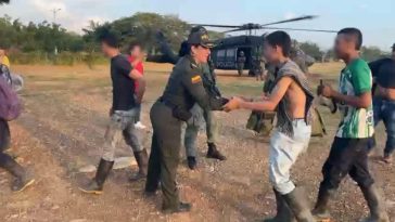 «Operación Catatumbo: Policía Nacional evacúa a 183 personas, incluyendo líderes sociales y defensores de derechos humanos»