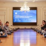 Reunión entre Gustavo Petro, presidente y Carlos Fernando Galán, alcalde de Bogotá