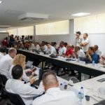 La sociedad civil de La Guajira se movilizó y participó de este primer encuentro con los funcionarios de Ecopetrol y Petrobras alrededor de los intereses guajiros en el pozo Sirius II.