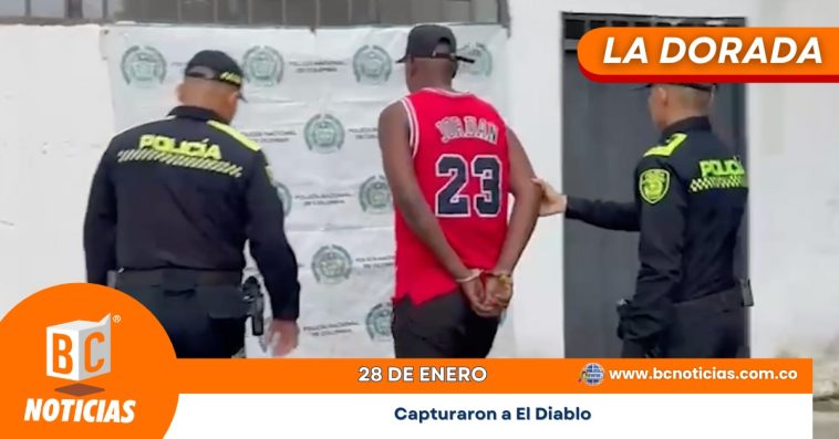 Policía Nacional captura a alias “Diablo”, presunto miembro de “La Línea”