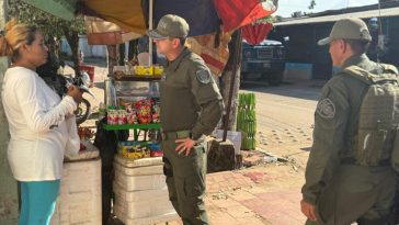 Policía Nacional refuerza seguridad y ayuda humanitaria en el Catatumbo