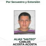 Policía busca a alias “Mateo” por secuestro y extorsión