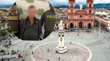 Policía capturó a presunto homicida tras riña en la plaza principal de Ipiales