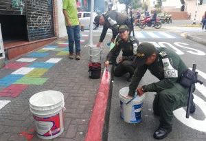 Por la seguridad y el embellecimiento del Centro