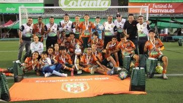 Por séptima ocasión, Envigado se consagró campeón del Babyfútbol