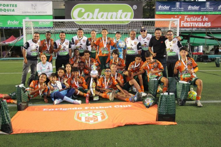 Por séptima ocasión, Envigado se consagró campeón del Babyfútbol