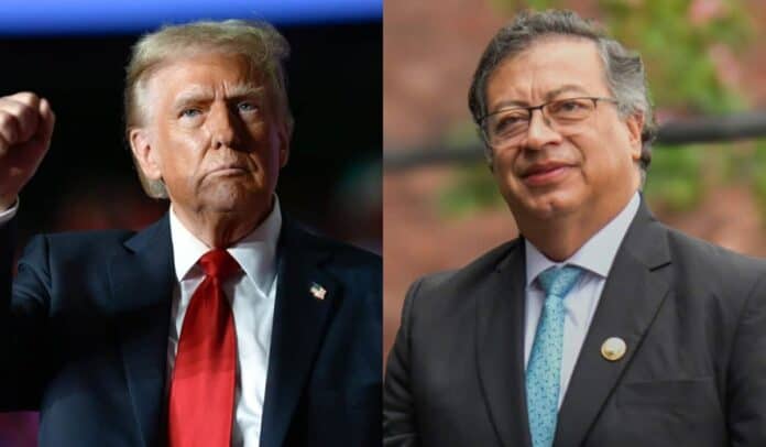 Sube la tensión entre Donald Trump y Gustavo Petro