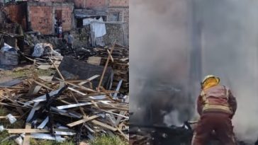 Tragedia en Soacha: dos niñas pierden la vida en incendio que destruyó cuatro viviendas