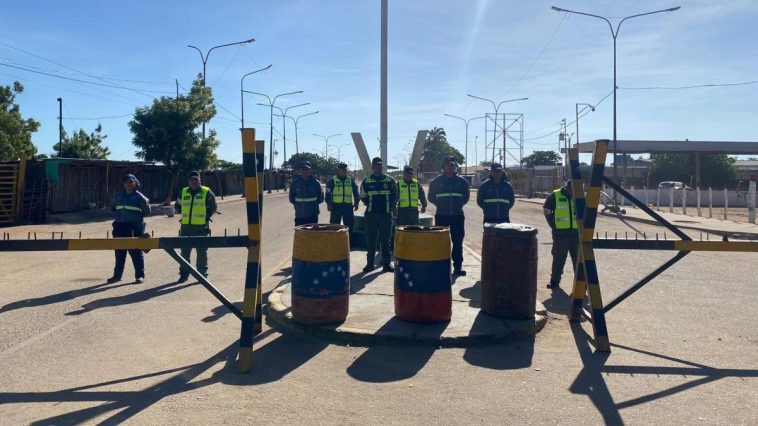 Tranquilidad y baja afluencia en la frontera por cierre tras posesión de Nicolás Maduro