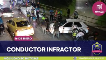 Un conductor protagonizó un espectáculo al negarse a ser requerido en un puesto de control en Fundadores