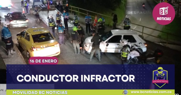 Un conductor protagonizó un espectáculo al negarse a ser requerido en un puesto de control en Fundadores