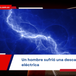 Un hombre sufrió una descarga eléctrica en un sector de la Av. Kevin Ángel