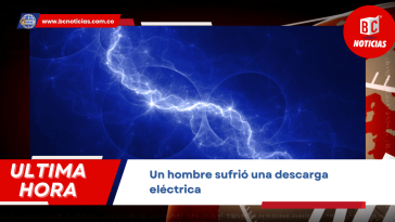 Un hombre sufrió una descarga eléctrica en un sector de la Av. Kevin Ángel