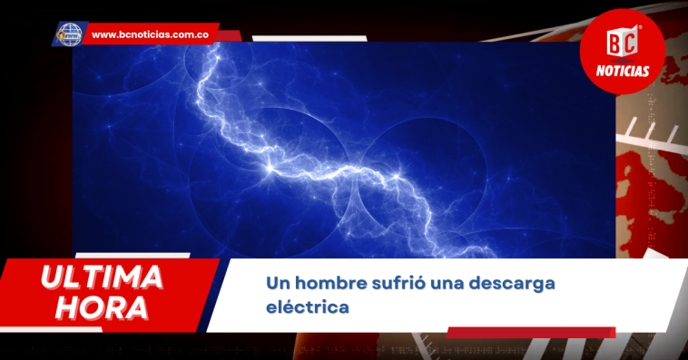 Un hombre sufrió una descarga eléctrica en un sector de la Av. Kevin Ángel