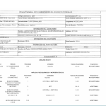 Facsimil de los resultados de la muestra de agua realizada por la Secretaría de Salud del Huila.